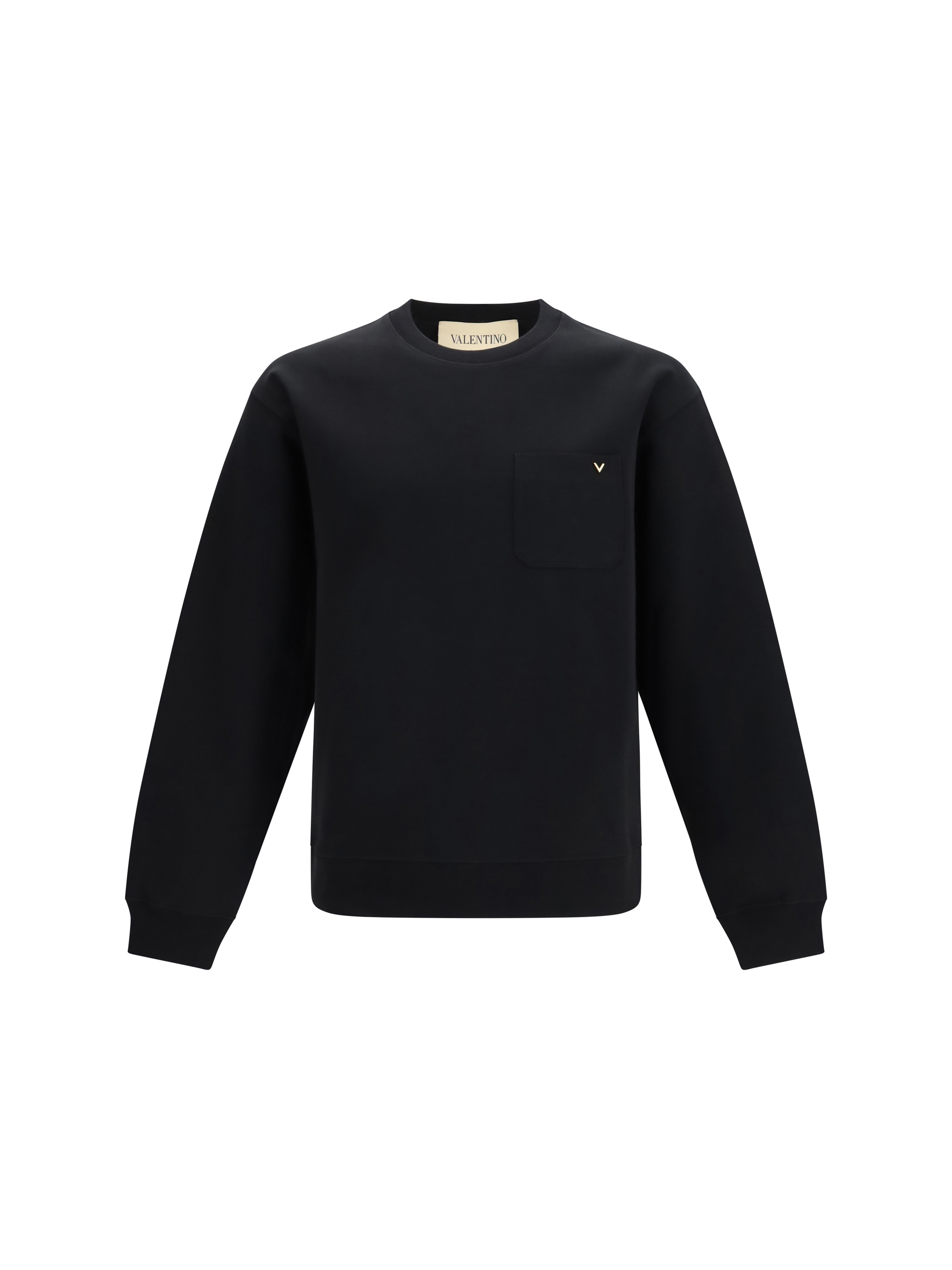 Sweatshirt with pocket and VLogo