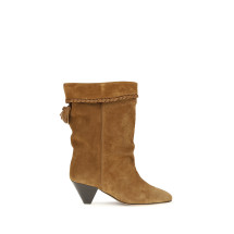 Draped suede Boots