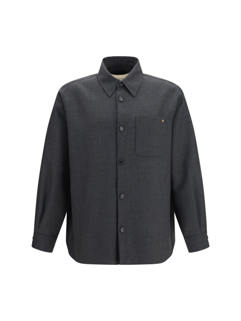 VLogo wool blend Jacket