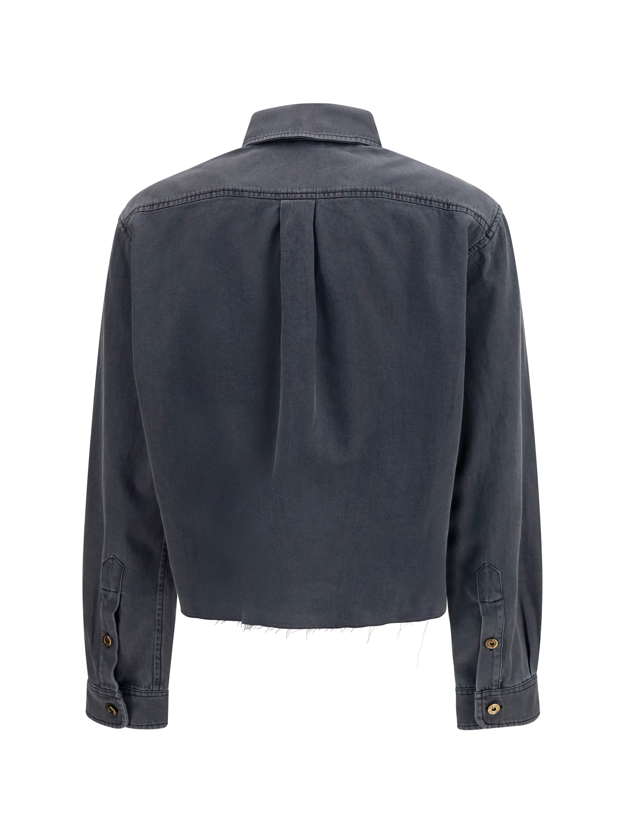 Denim-style cotton Shirt