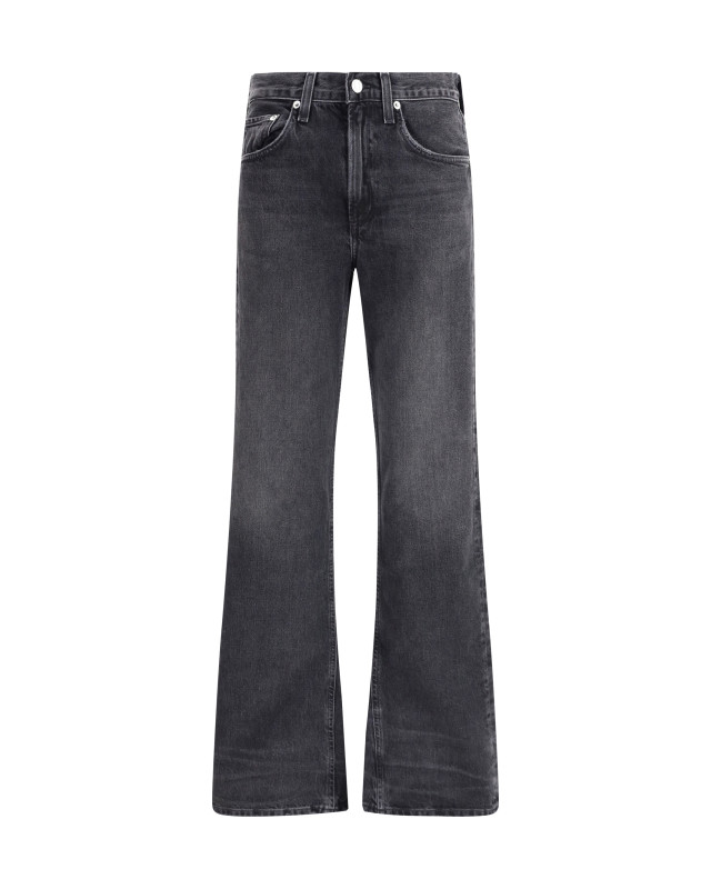 Mid-rise kick boot Jeans