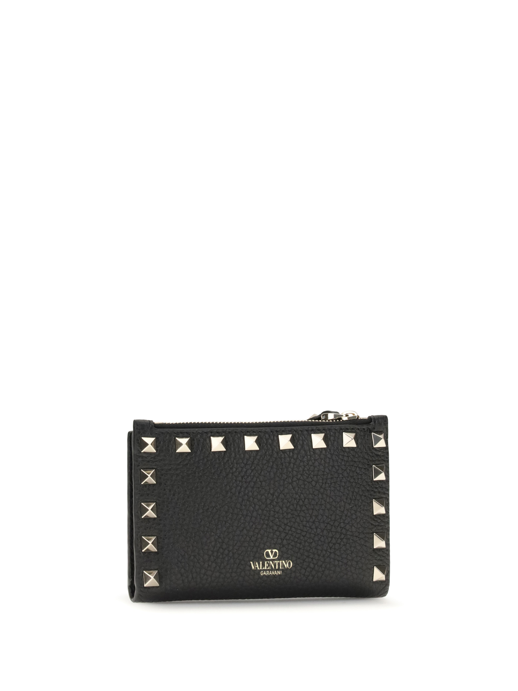 Rockstud zip Card Holder