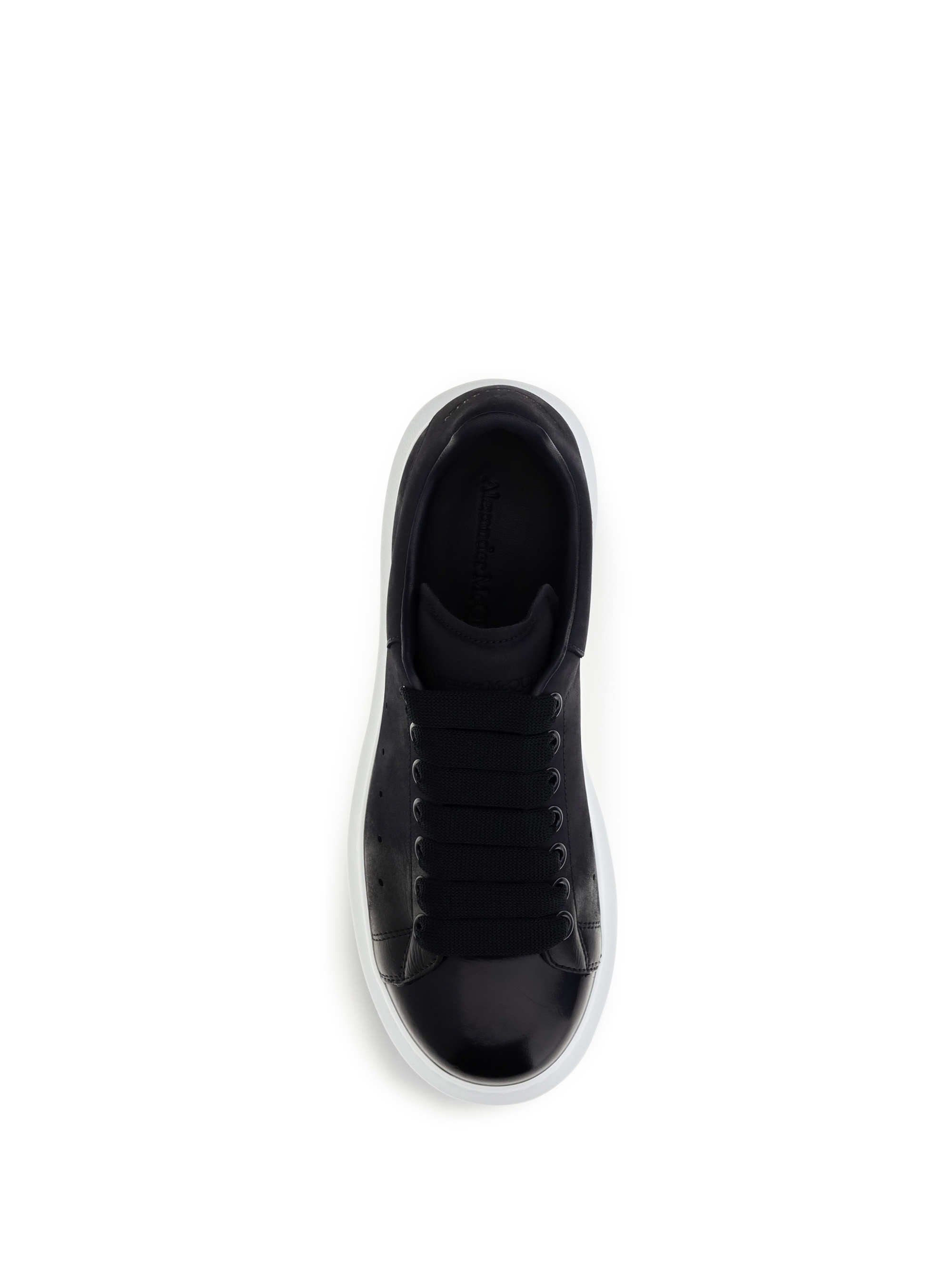 Oversized Sneakers in lea