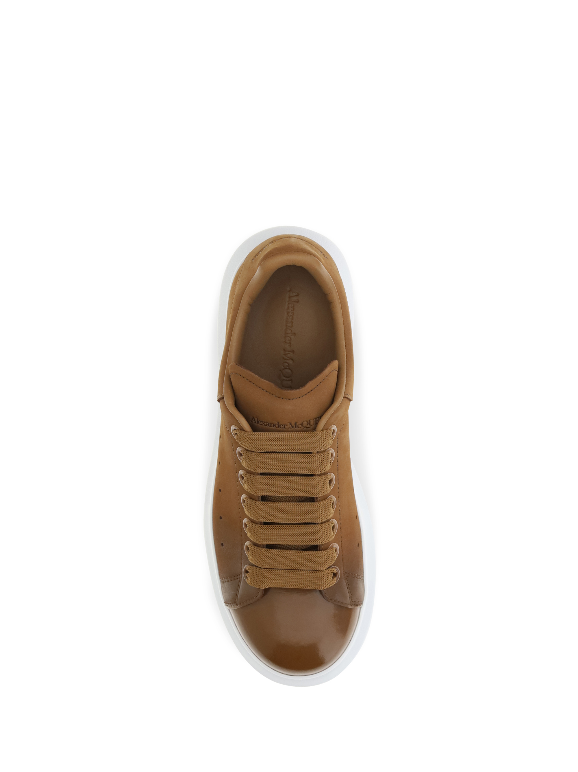 Oversized Sneakers in lea