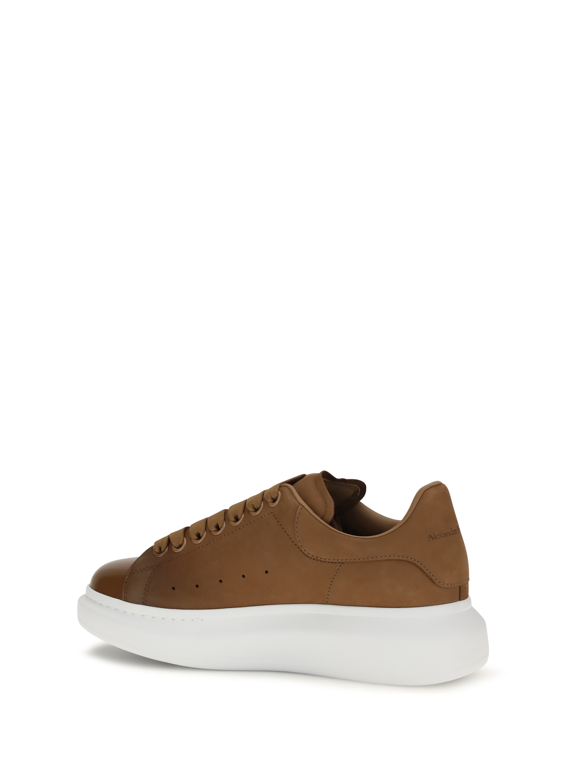 Oversized Sneakers in lea
