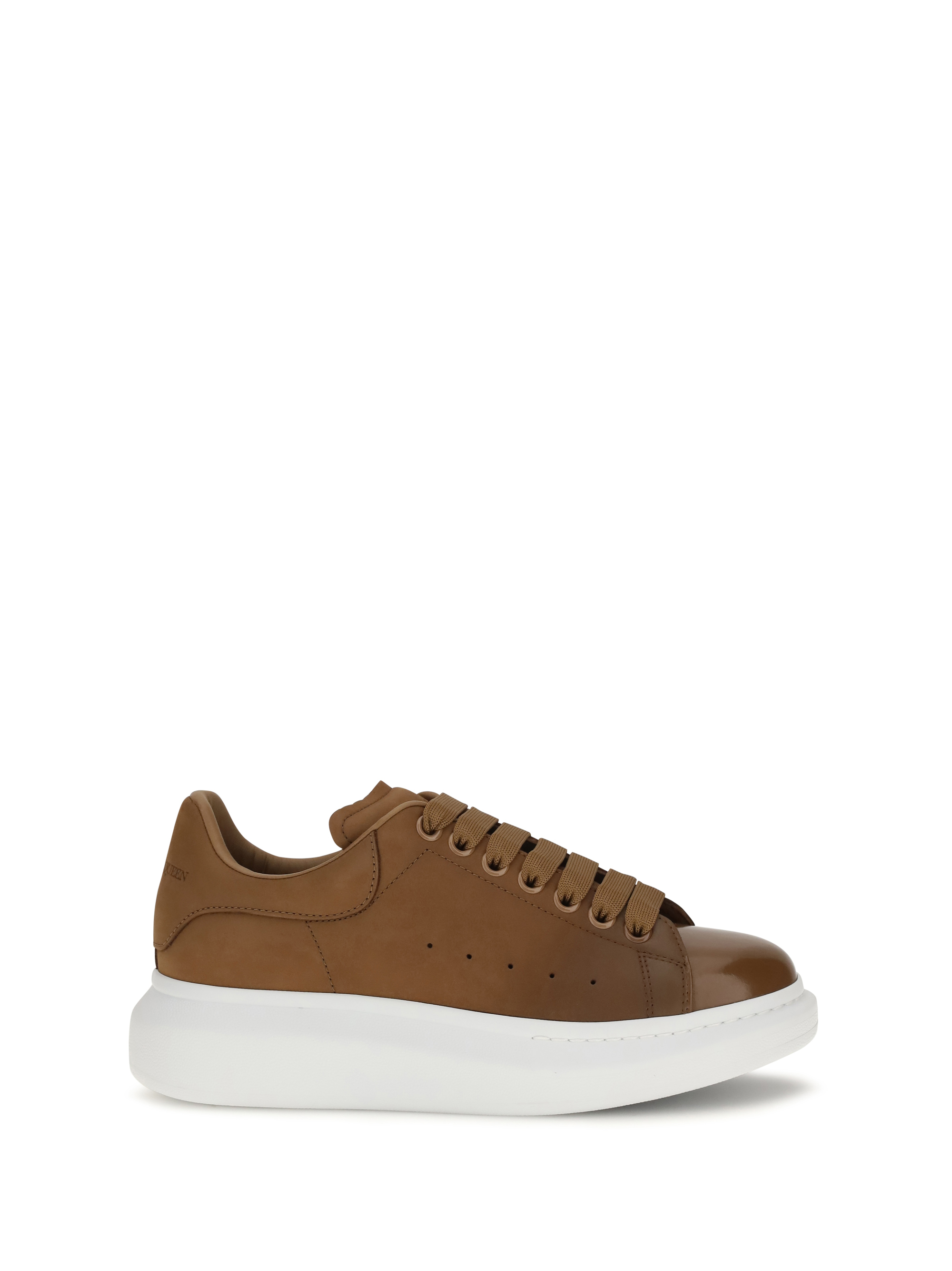 Oversized Sneakers in lea