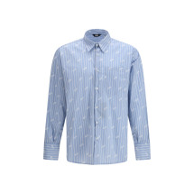 Pinstripe Logo Shirt