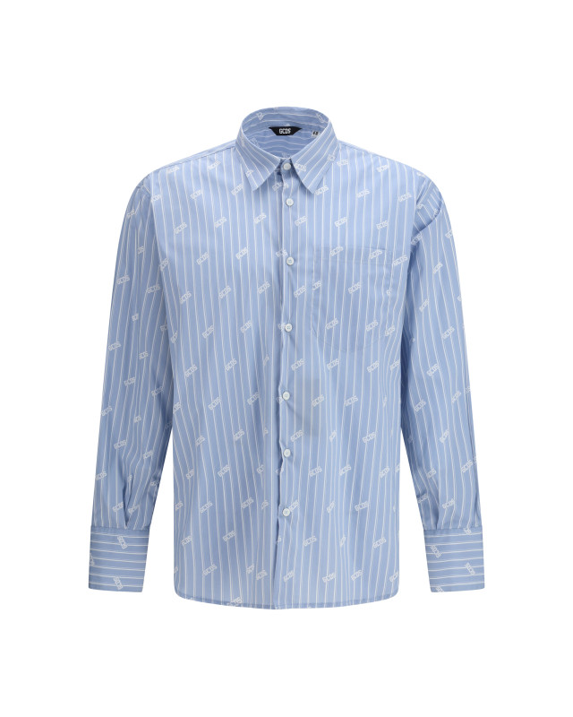 Pinstripe Logo Shirt