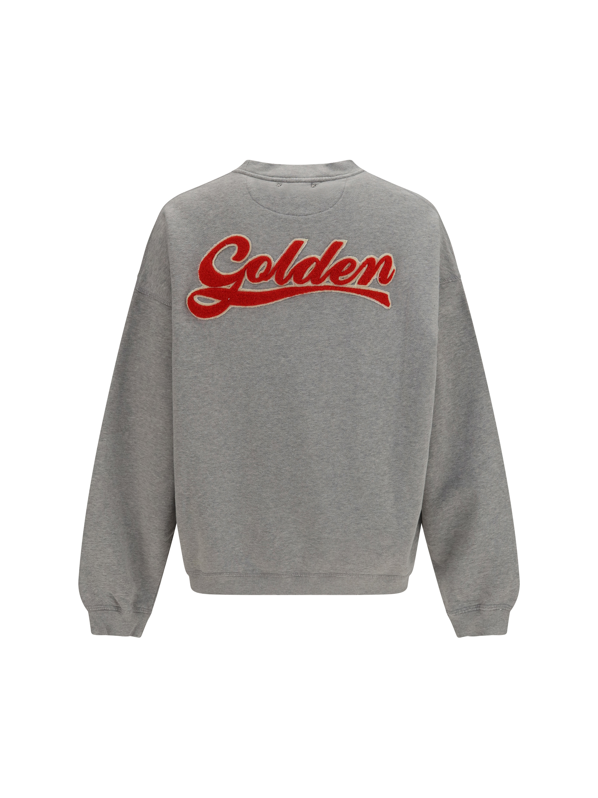 Oversized Crewneck Sweater with lettering on the back