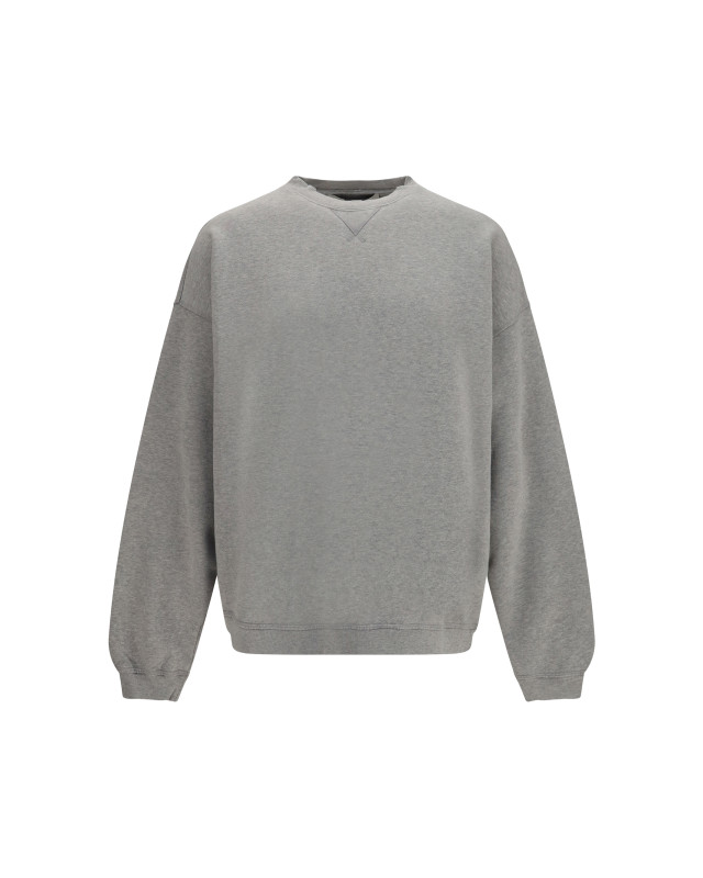 Oversized Crewneck Sweater with lettering on the back