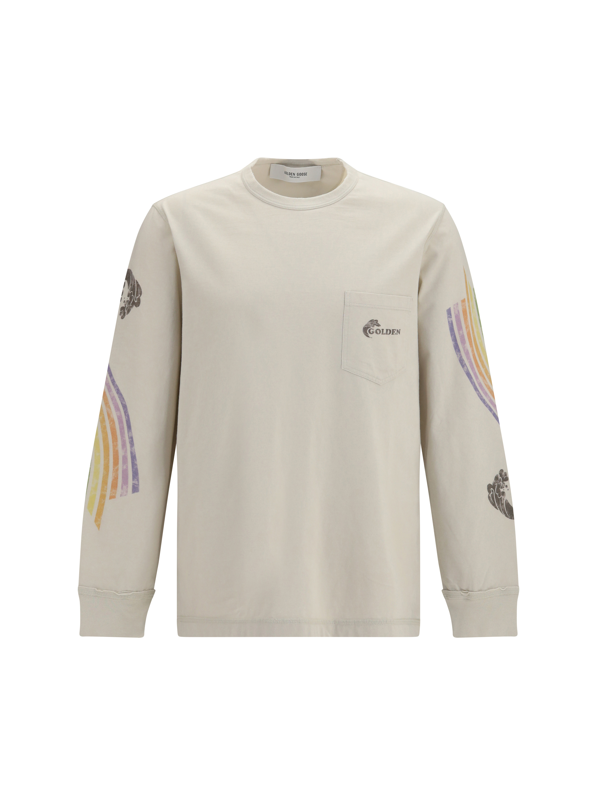 Asymmetric print Sweatshirt