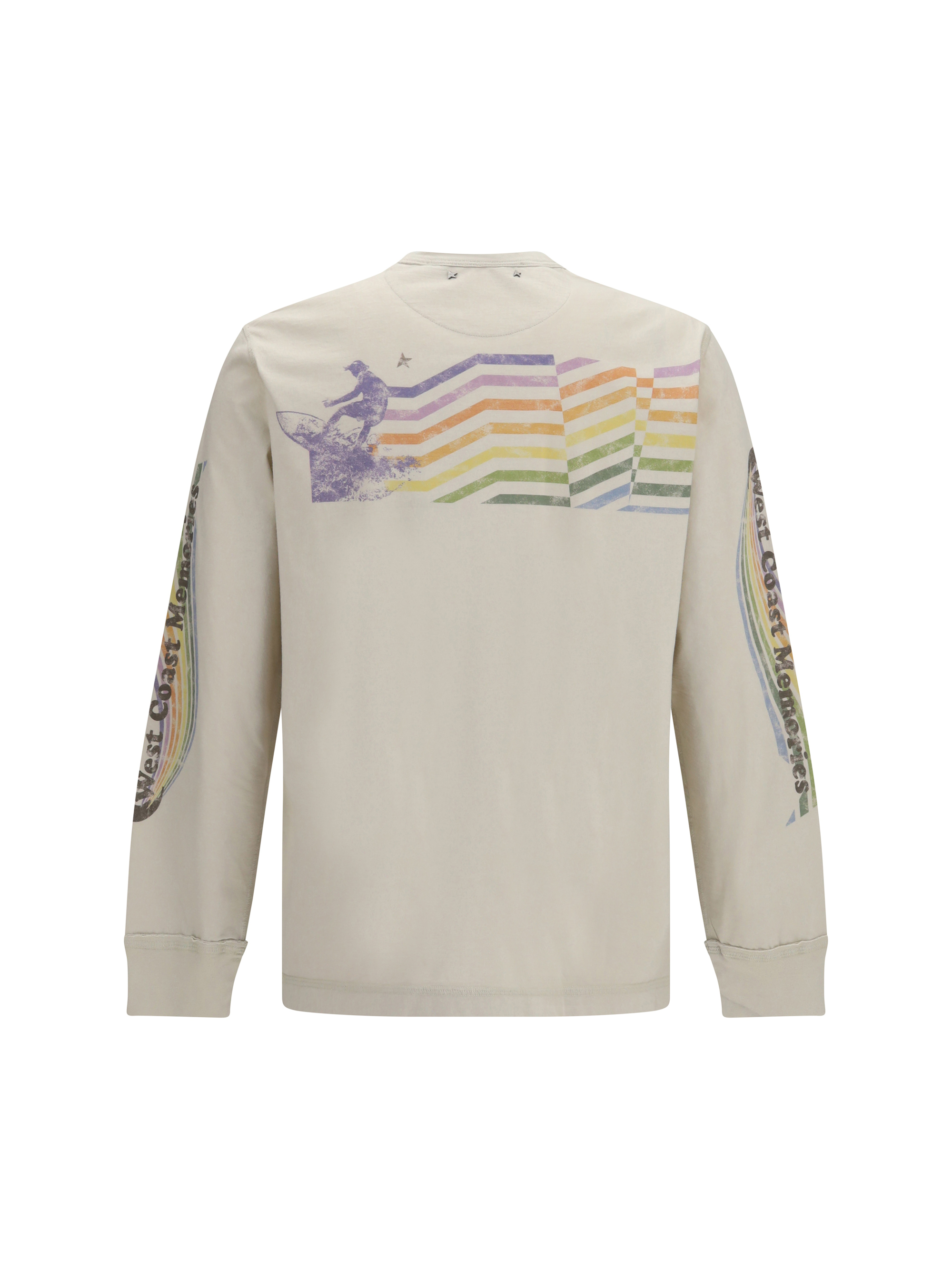 Asymmetric print Sweatshirt