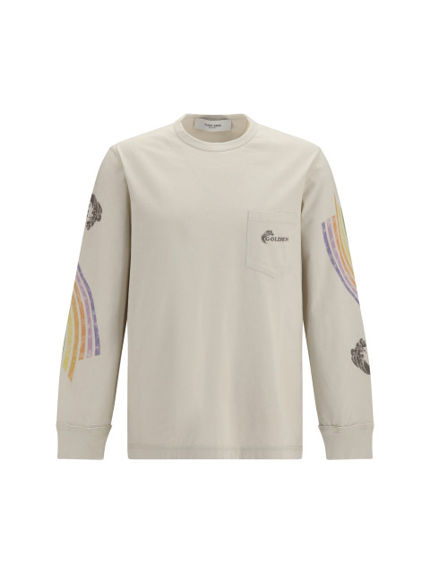 Asymmetric print Sweatshirt