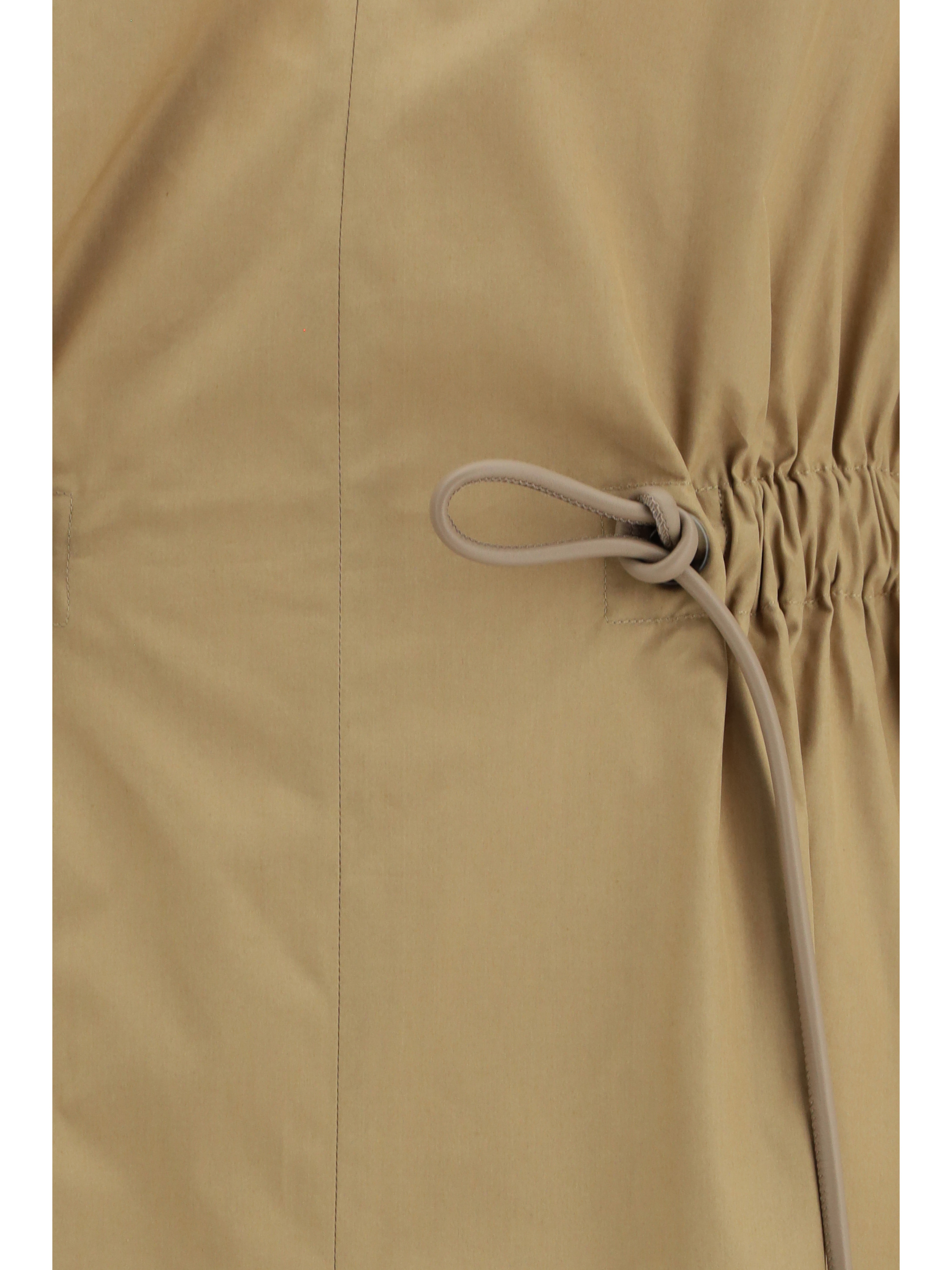Pedaggi midi Dress in cotton poplin