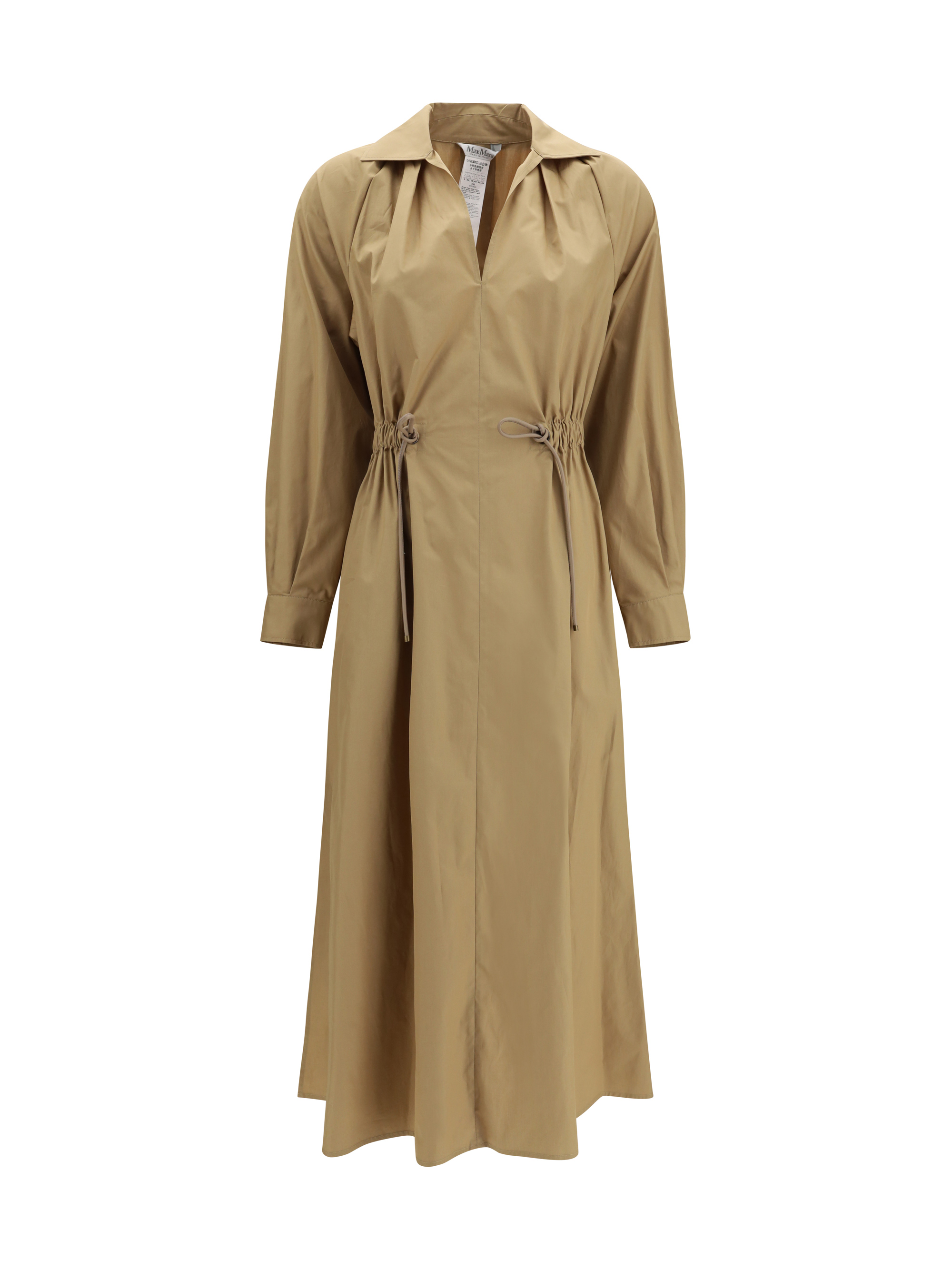 Pedaggi midi Dress in cotton poplin