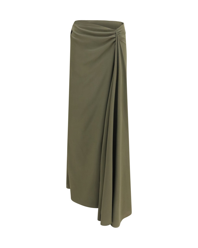 Draped long Skirt