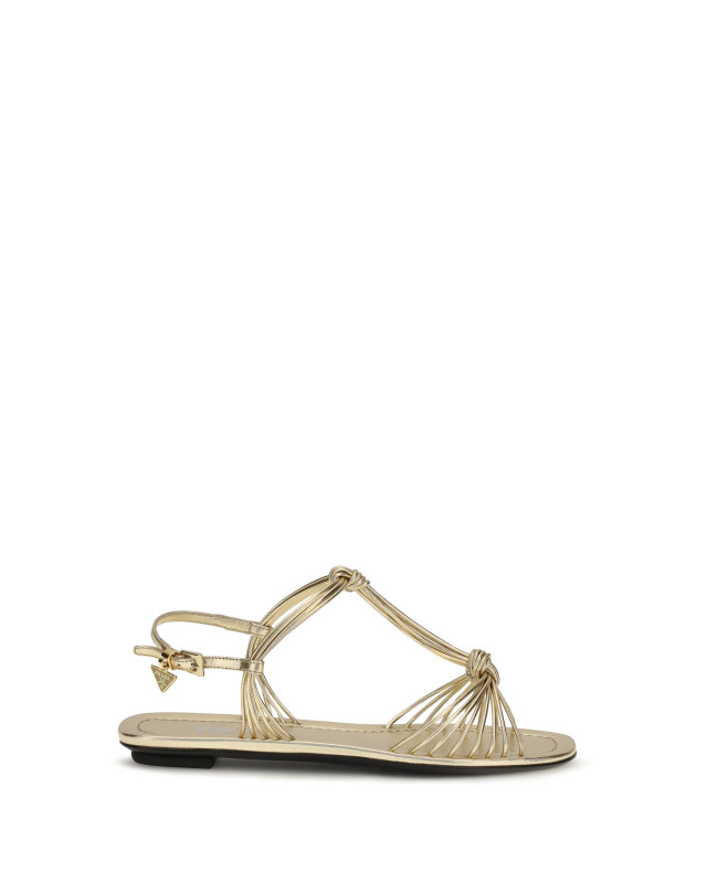 Mordoré nappa Sandals