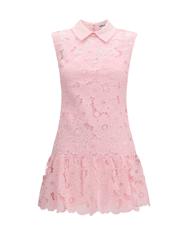 Guipure mini Dress