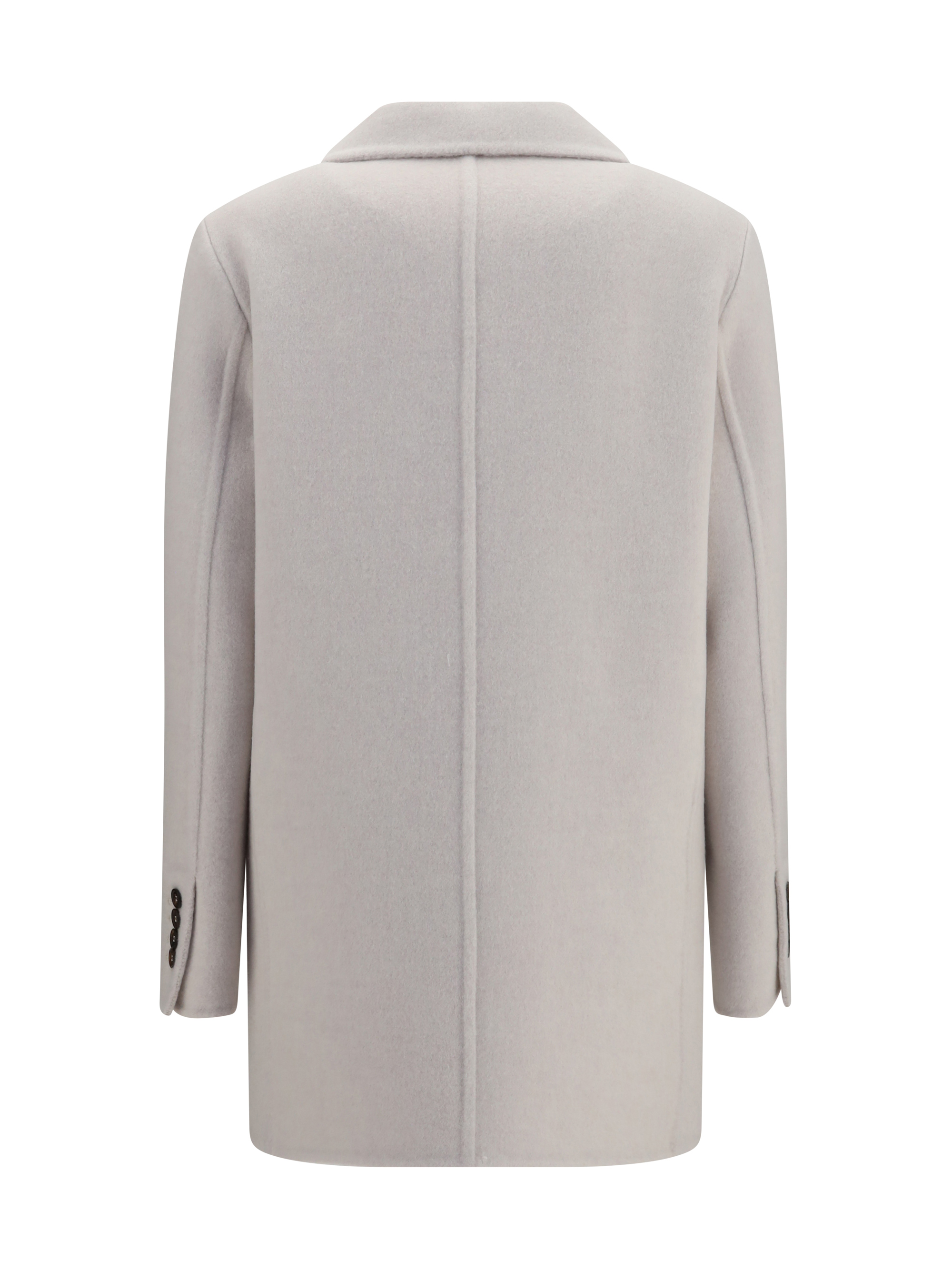 Single-breasted wool and cashmere Jacket