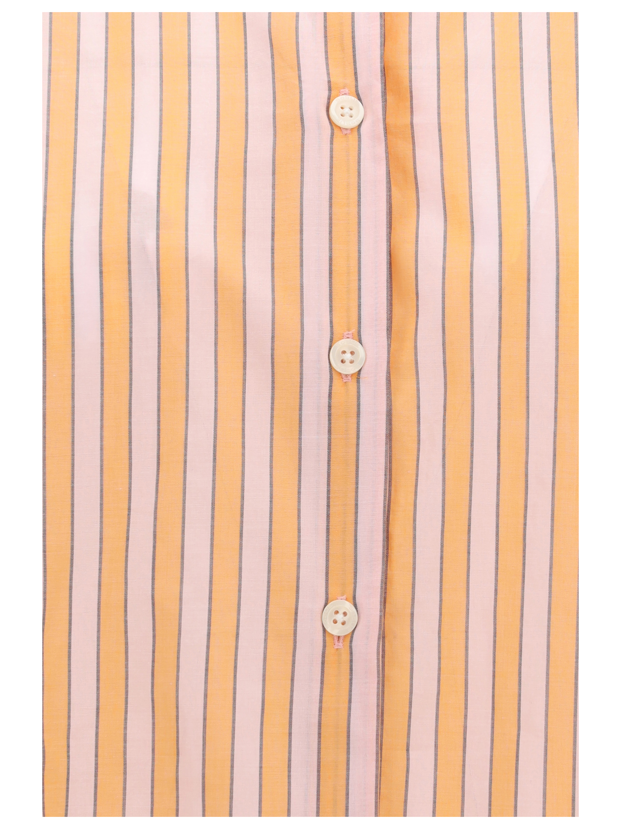 Antonia Voile striped shirt