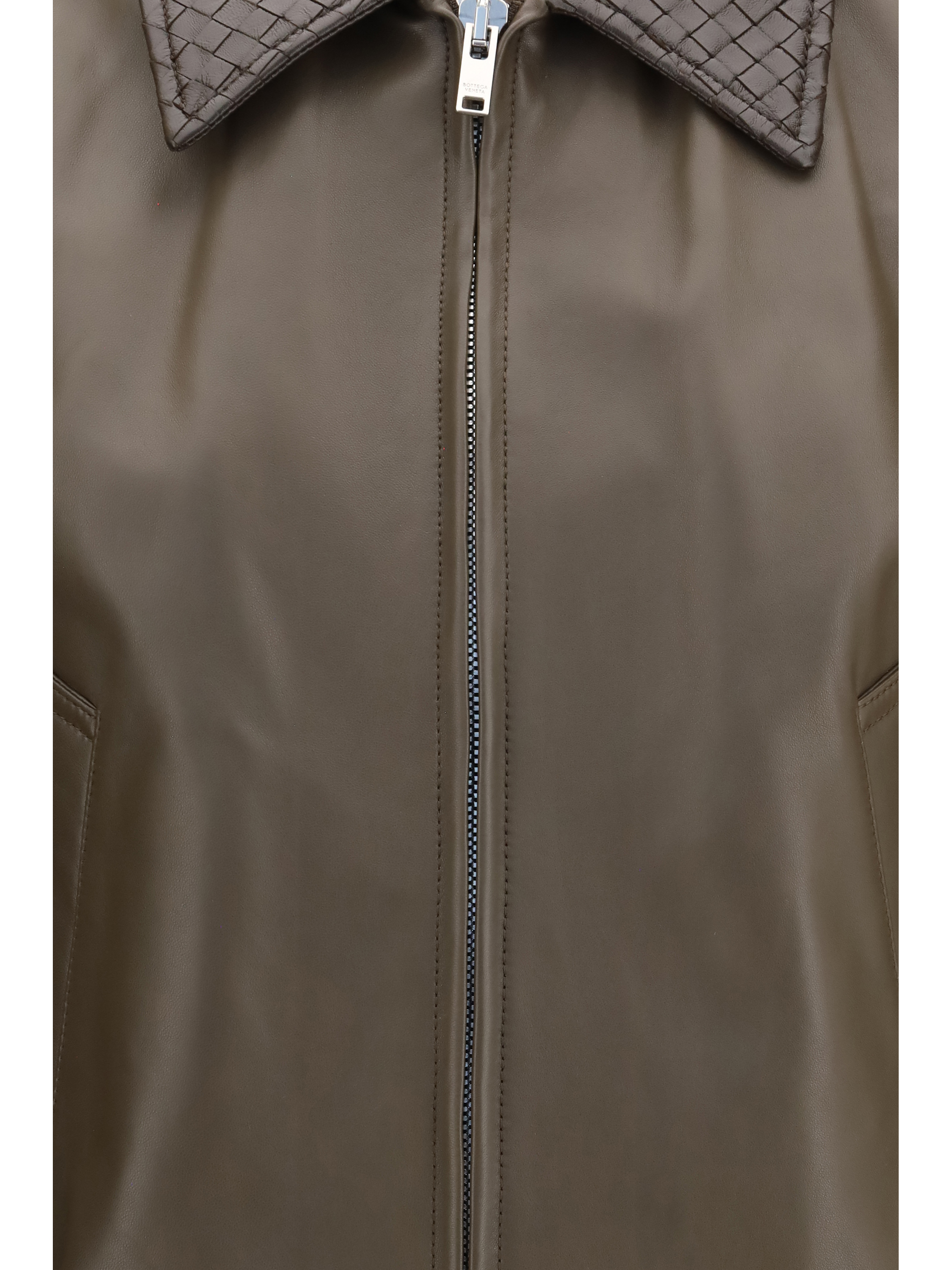 Glossy leather Jacket