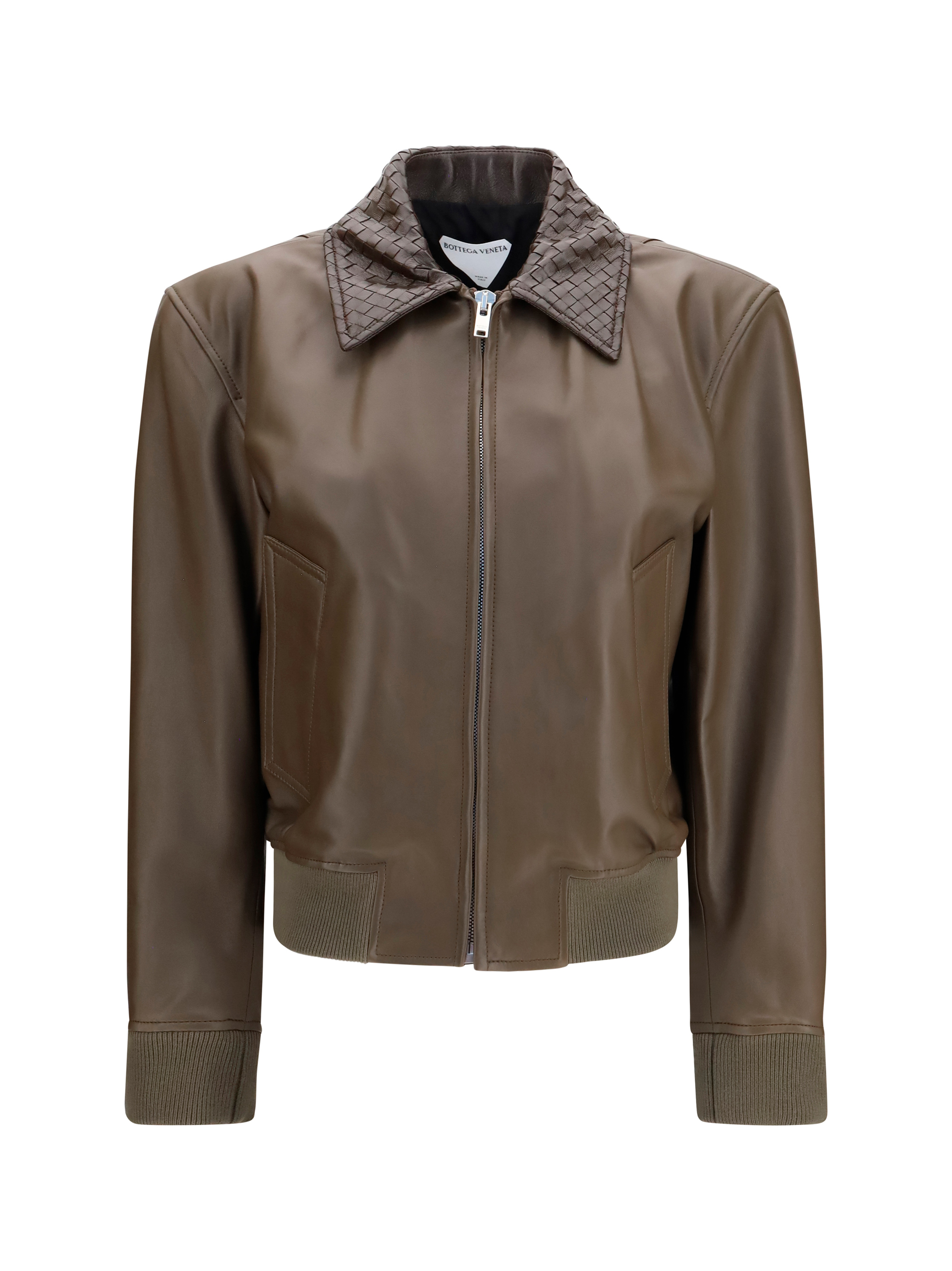 Glossy leather Jacket