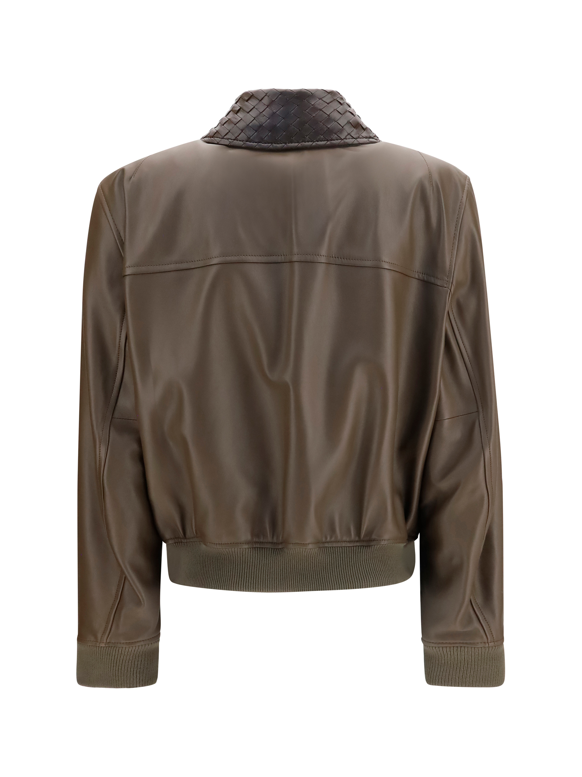 Glossy leather Jacket