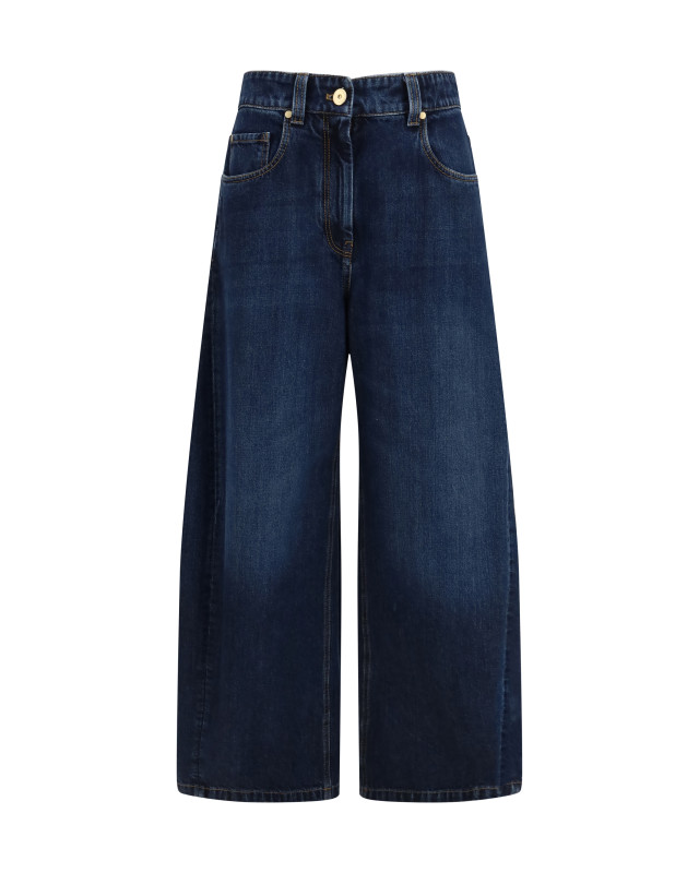 Barrel-leg Jeans