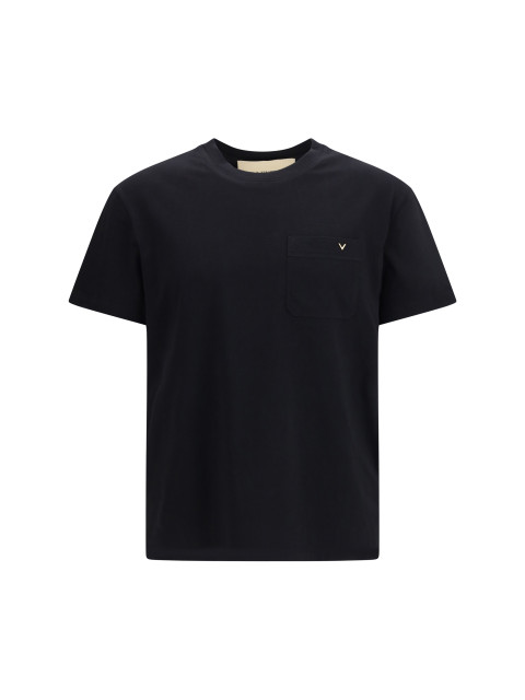 Cotton T-shirt with VGold