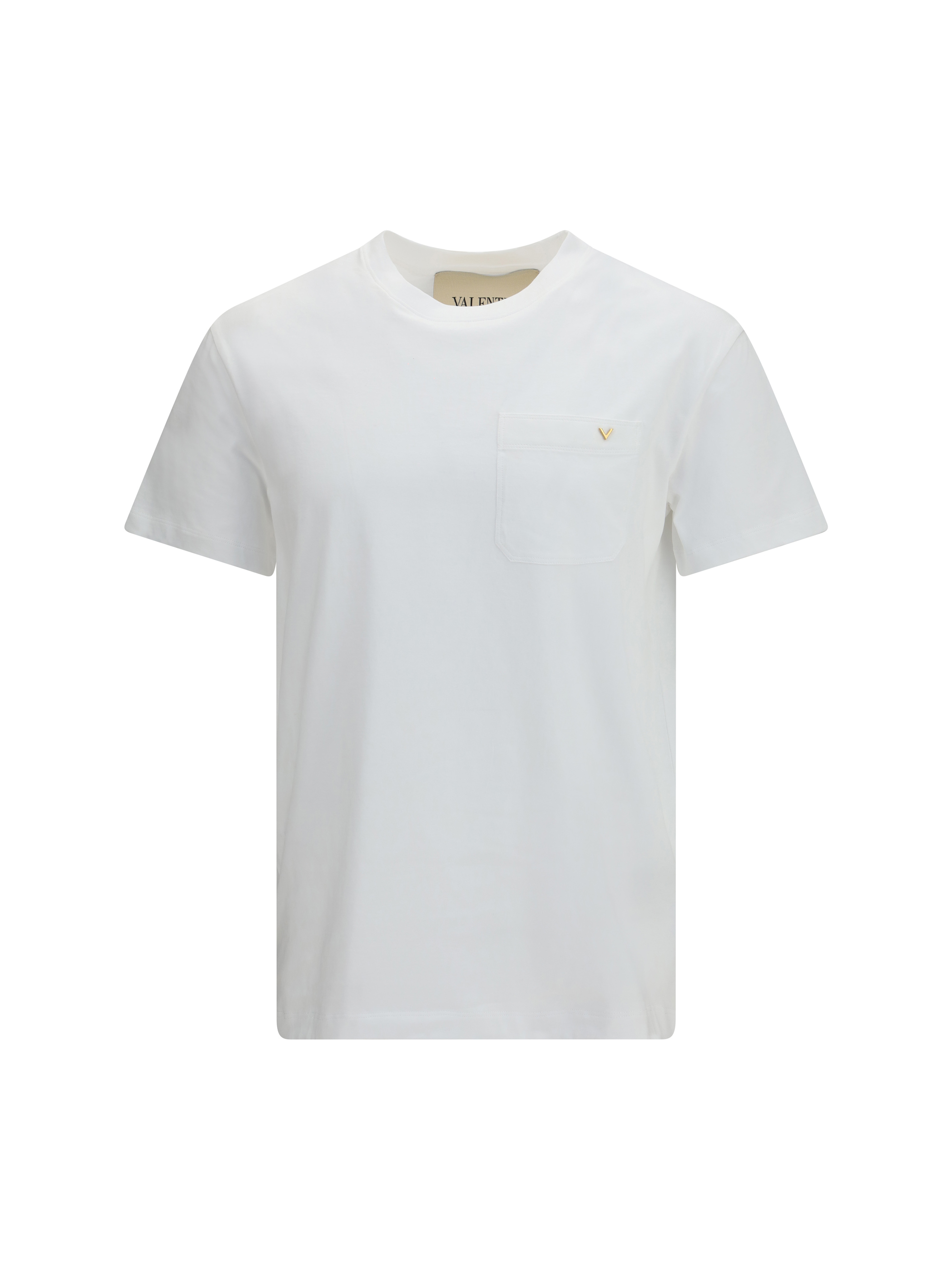 Cotton T-shirt with VGold