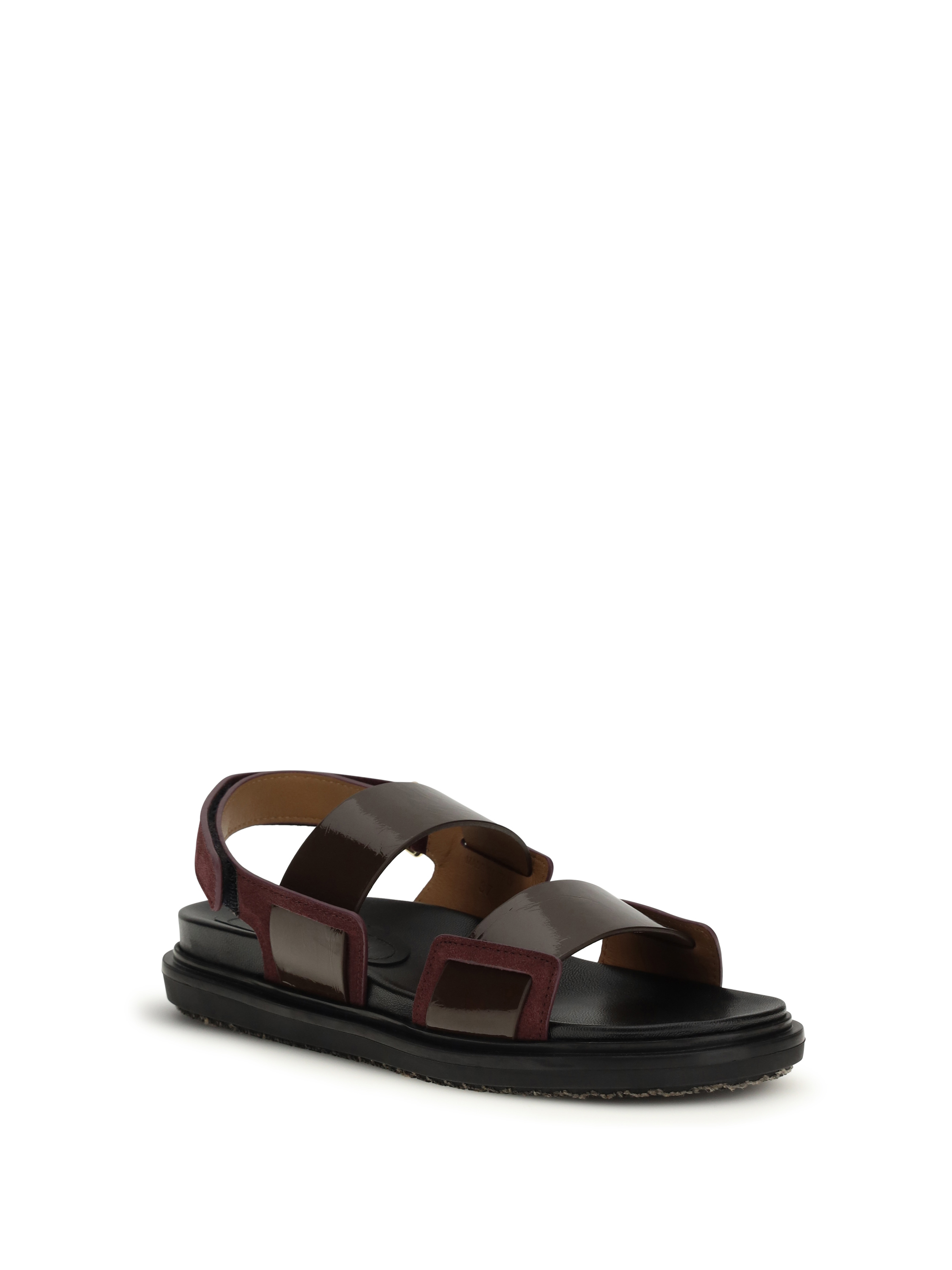 Double-strap Fussbett Sandals