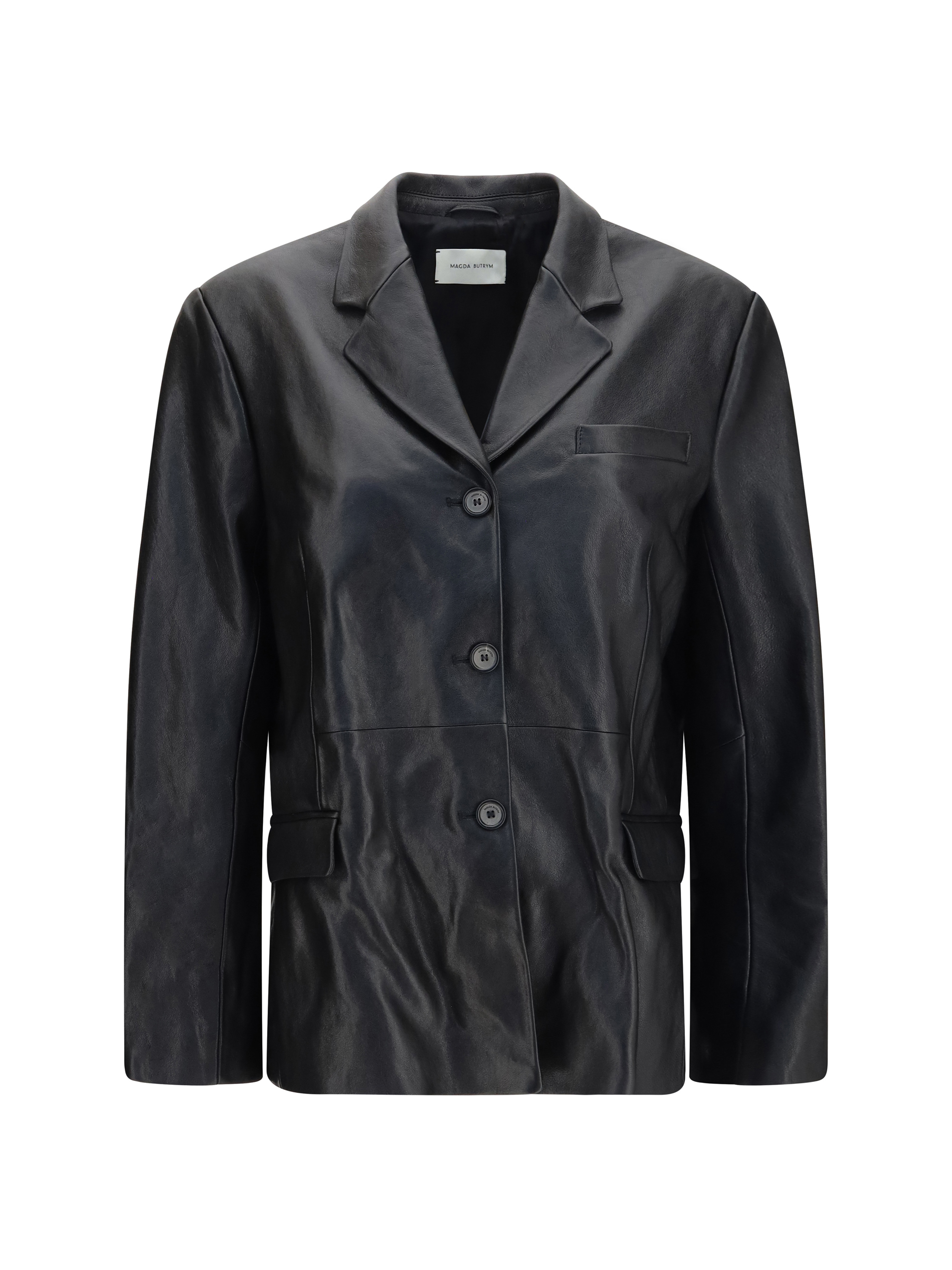 Leather Blazer Jacket