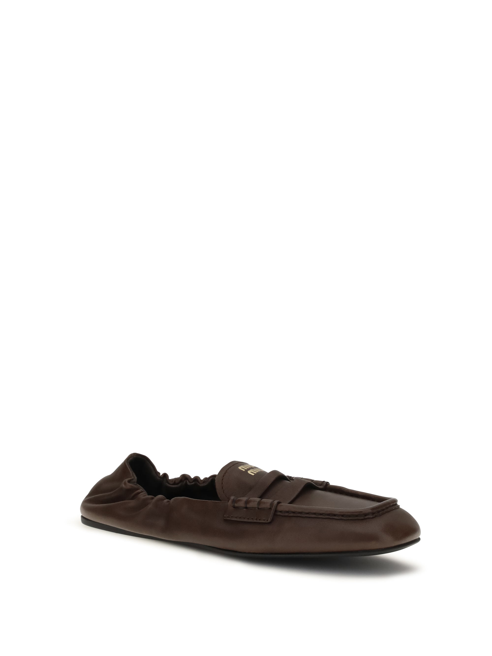 Ruches Loafers in nappa leather