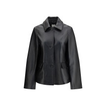 Grained leather Jacket