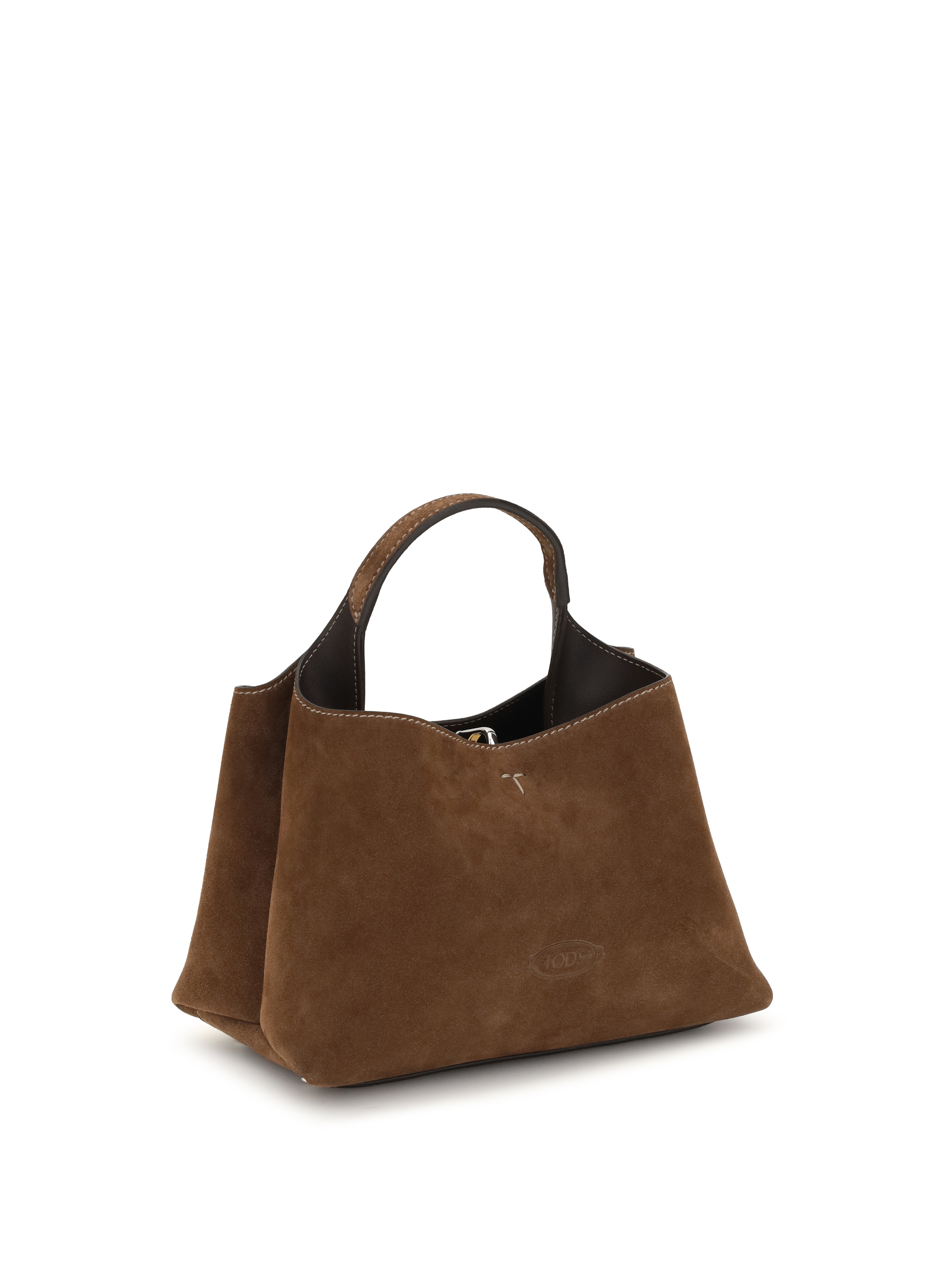 Suede Handbag