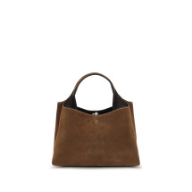 Suede Handbag