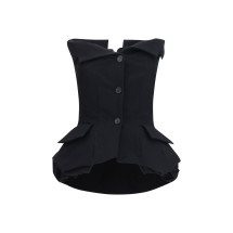 Cotton bustier corset Top