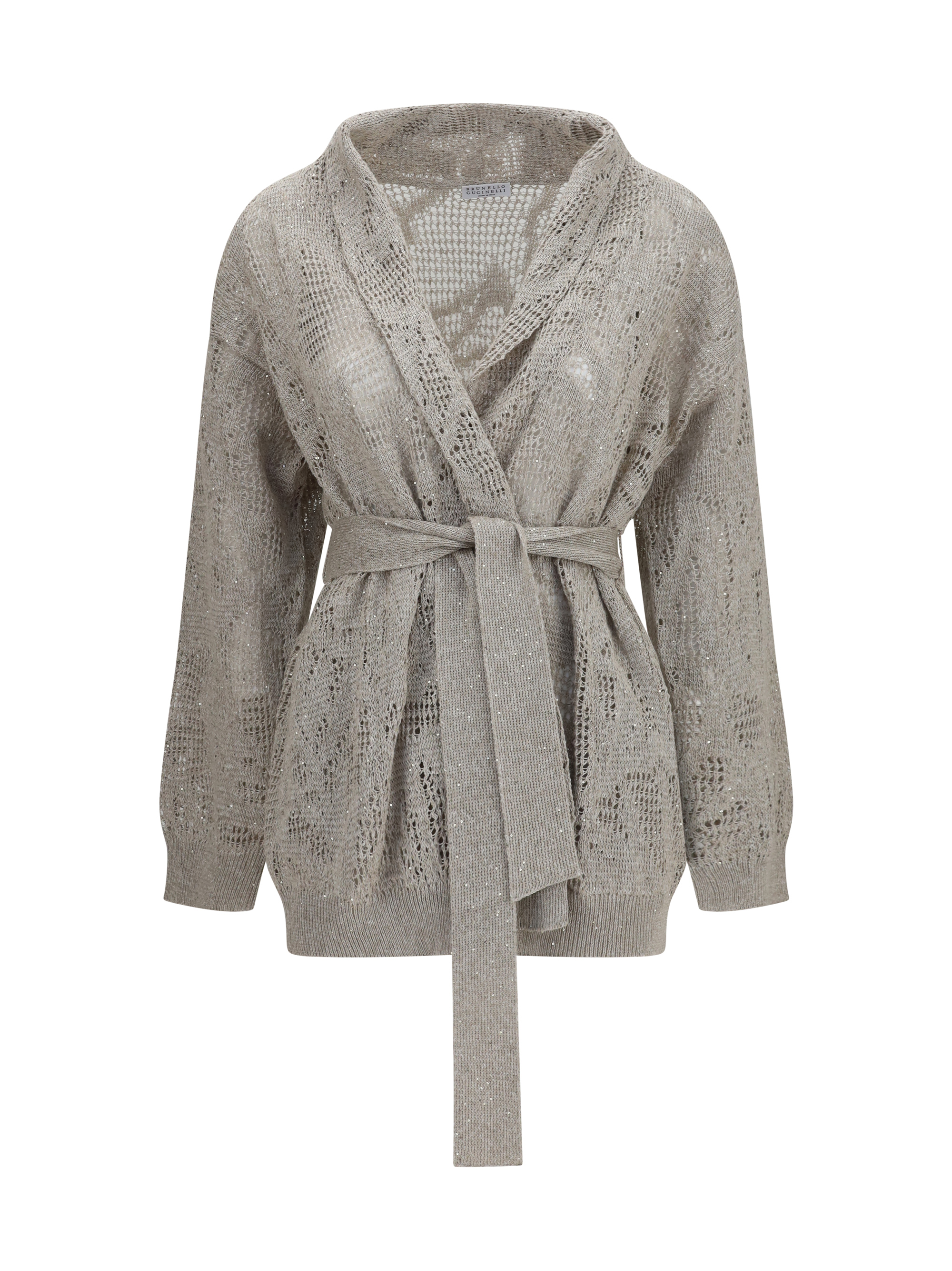 Cotton and linen Cardigan