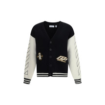 Star Logo Diagonal Varsity Cardigan