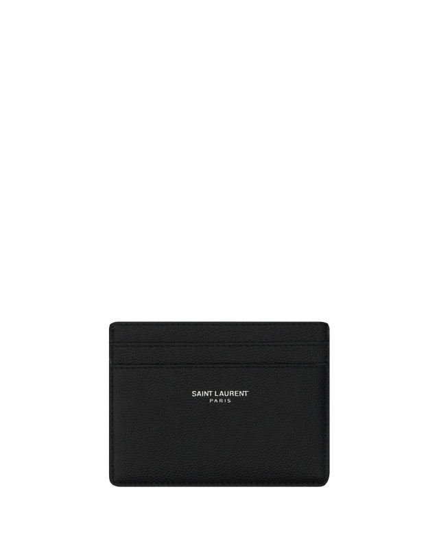 Grain De Poudre leather Cardholder