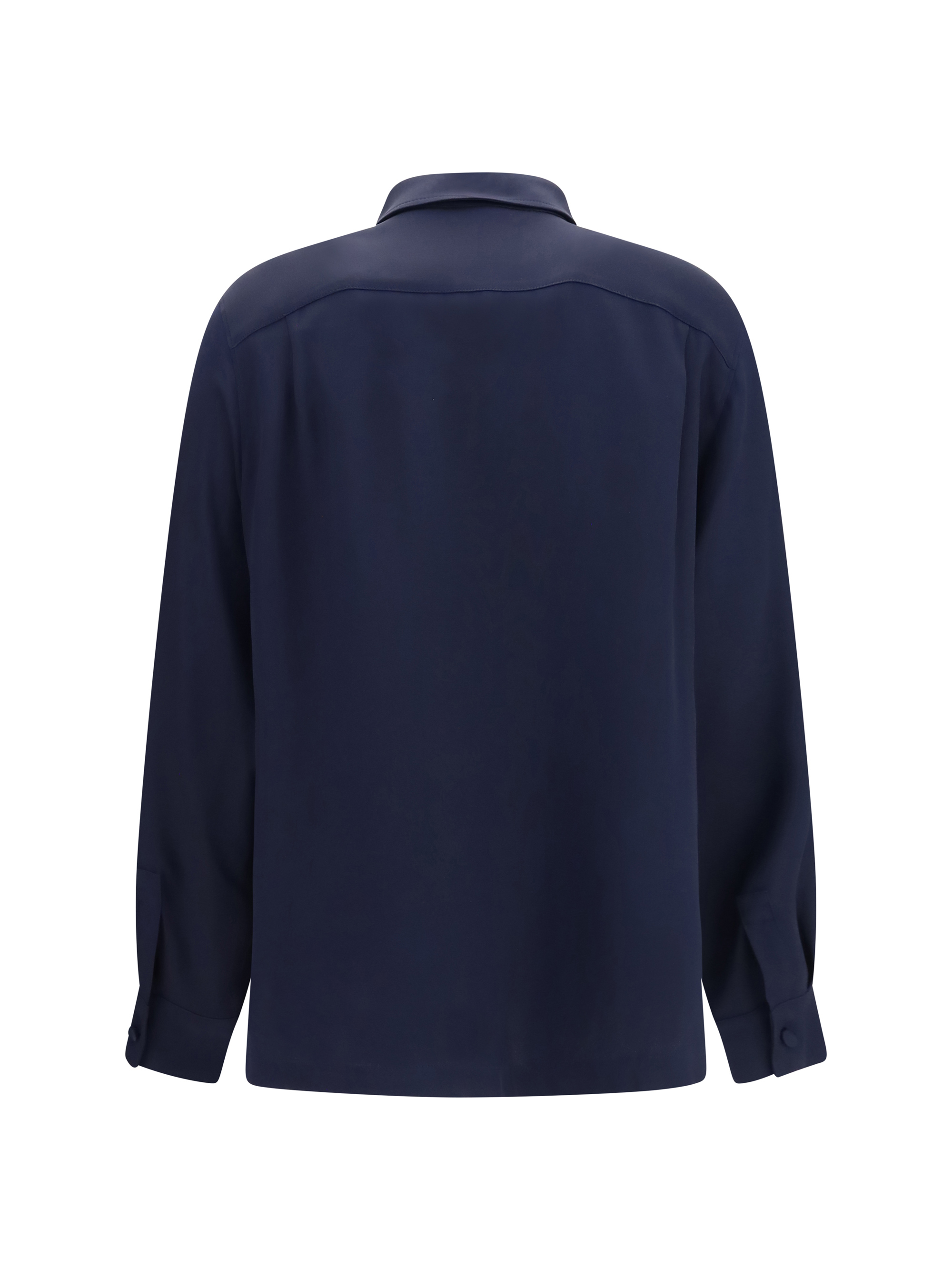 Geranio crepe de chine Shirt