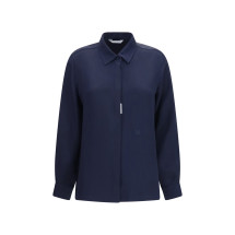 Geranio crepe de chine Shirt