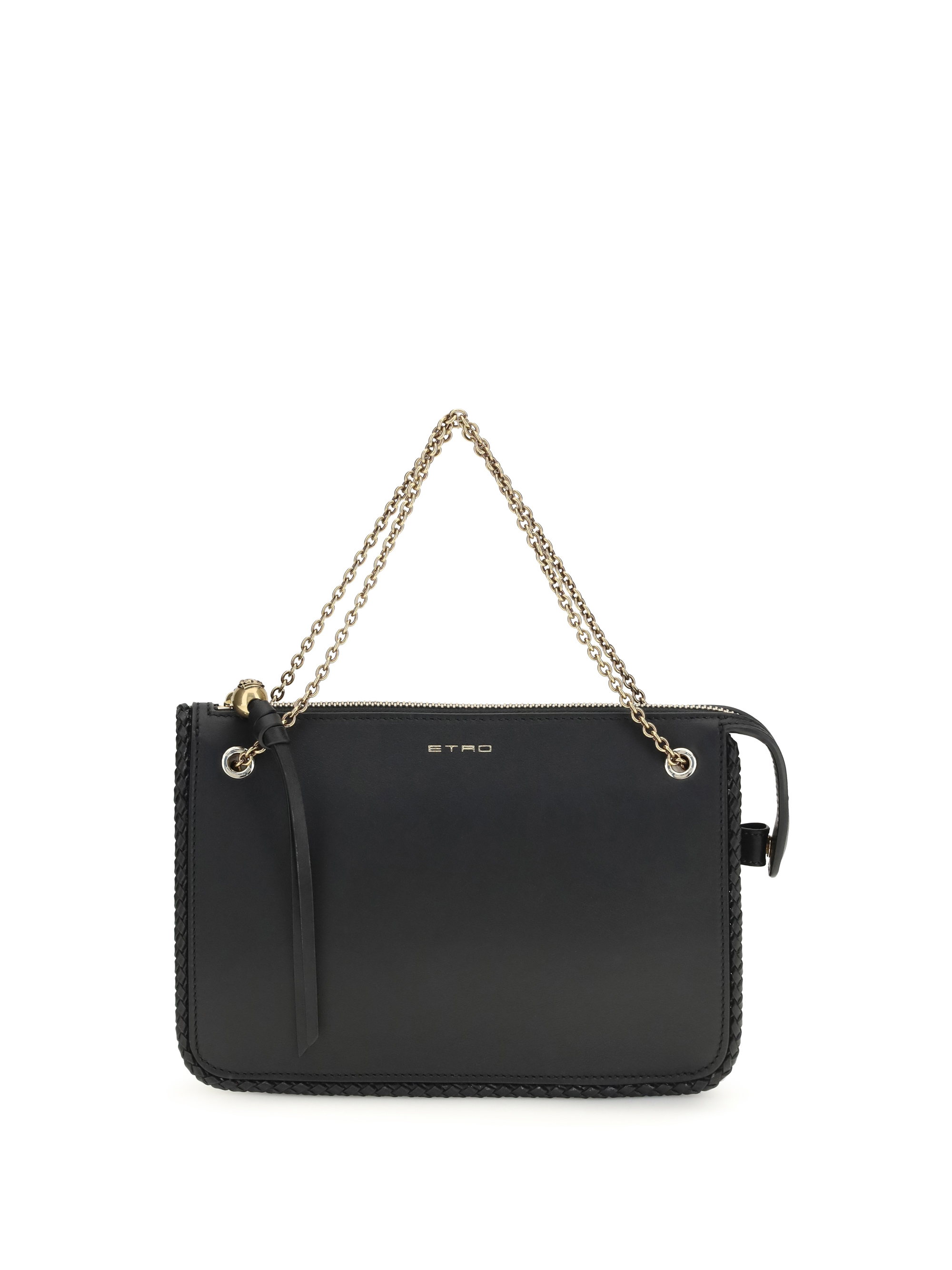 Leather Crossbody Clutch