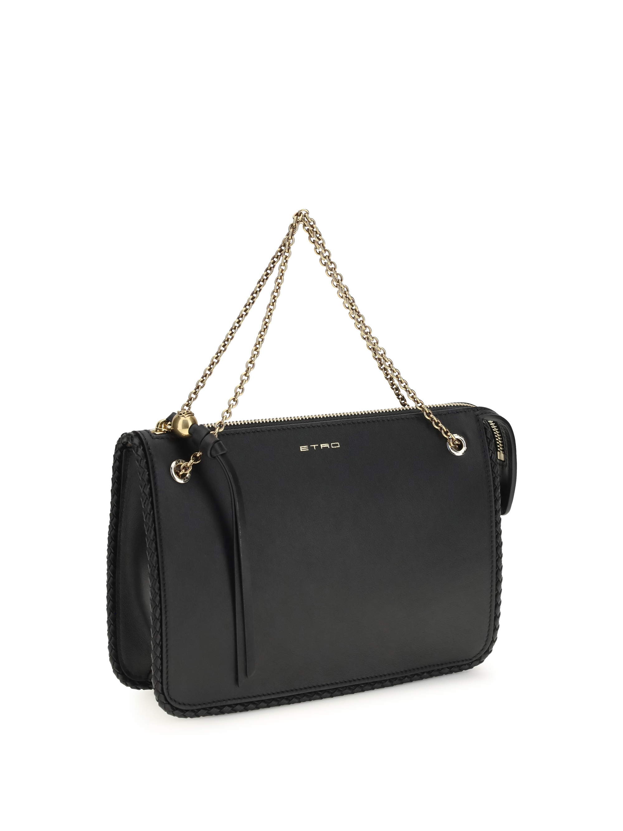 Leather Crossbody Clutch