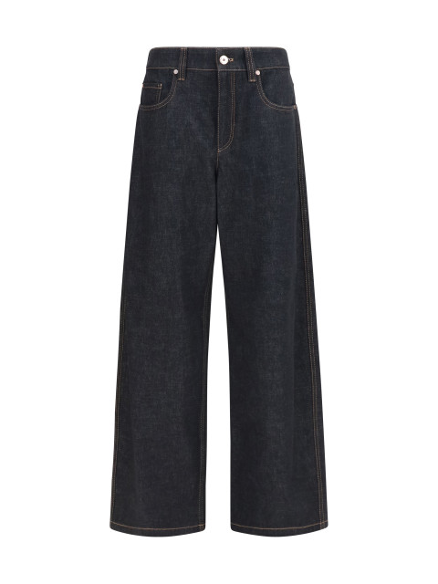 Straight-leg denim Jeans