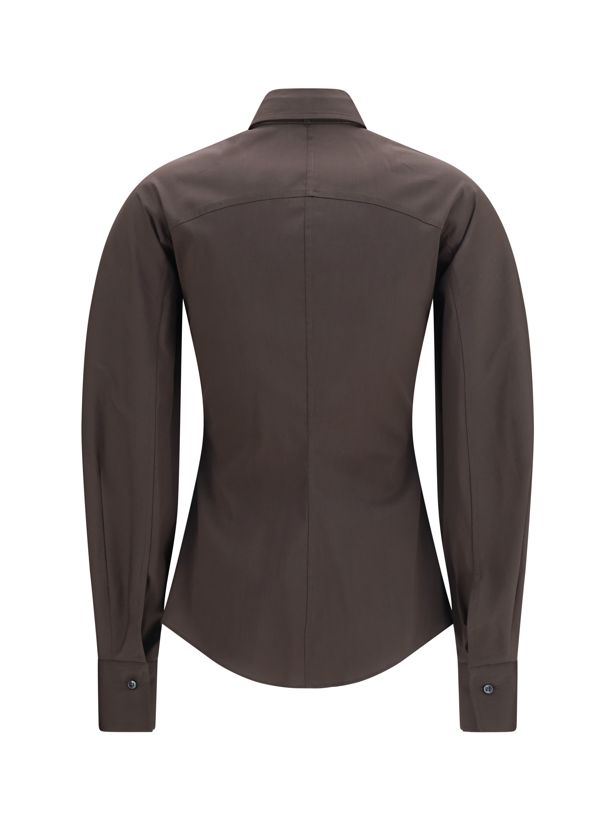 Cotton blend Shirt with tie