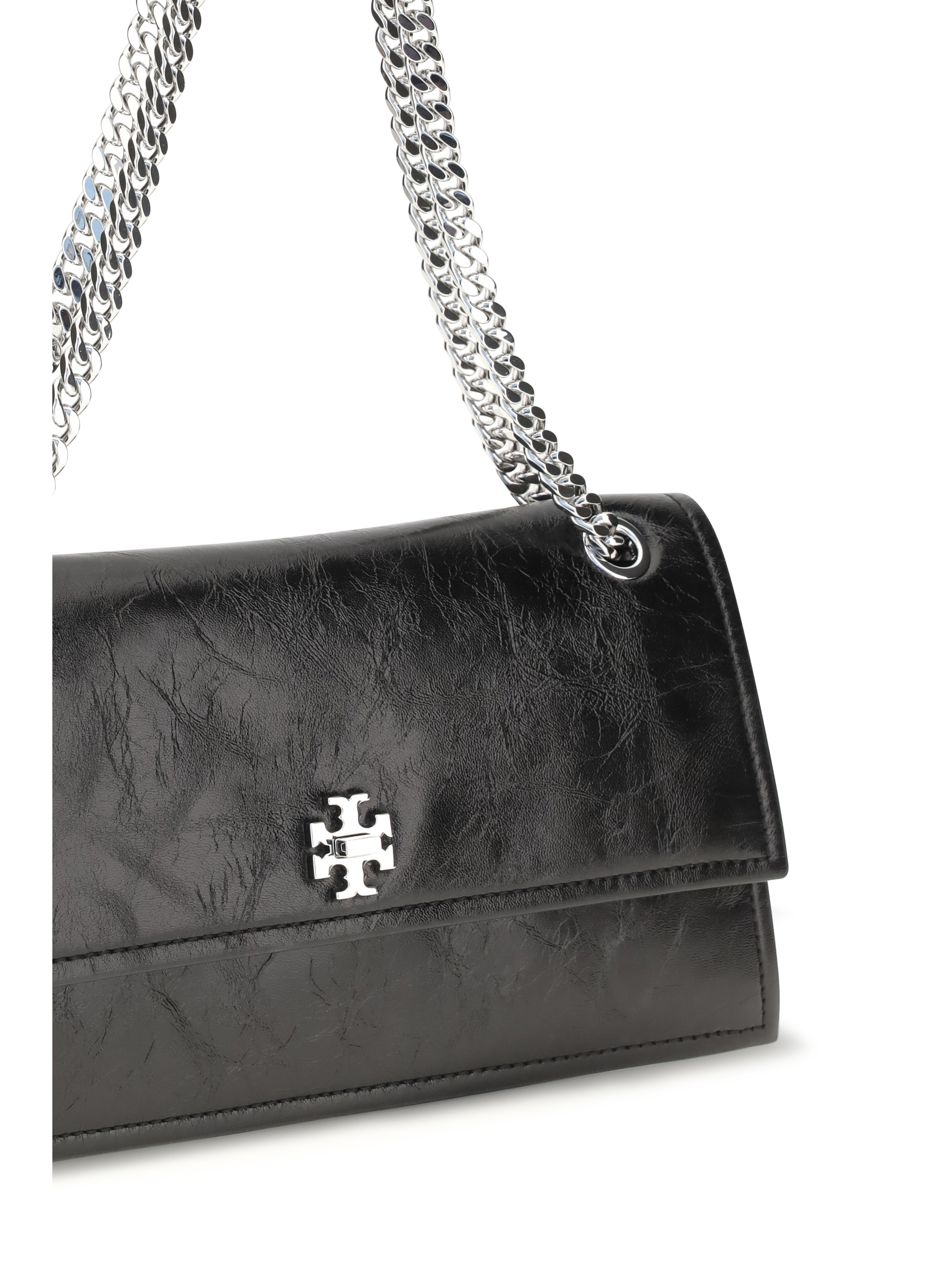 Kira suede Shoulder Bag with turn-lock detail