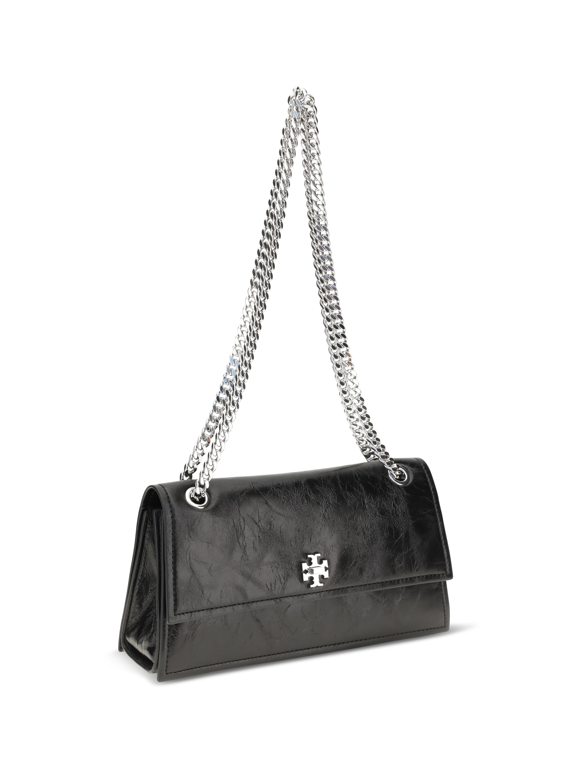 Kira suede Shoulder Bag with turn-lock detail
