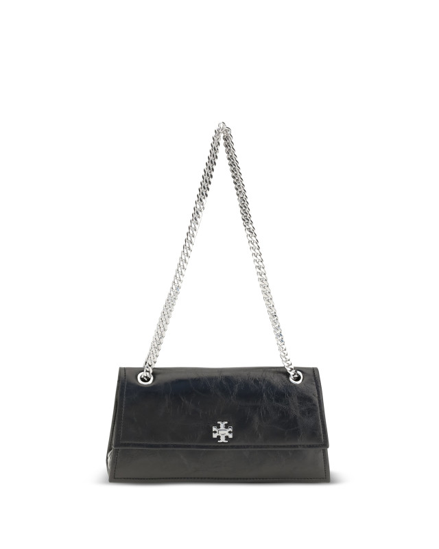 Kira suede Shoulder Bag with turn-lock detail