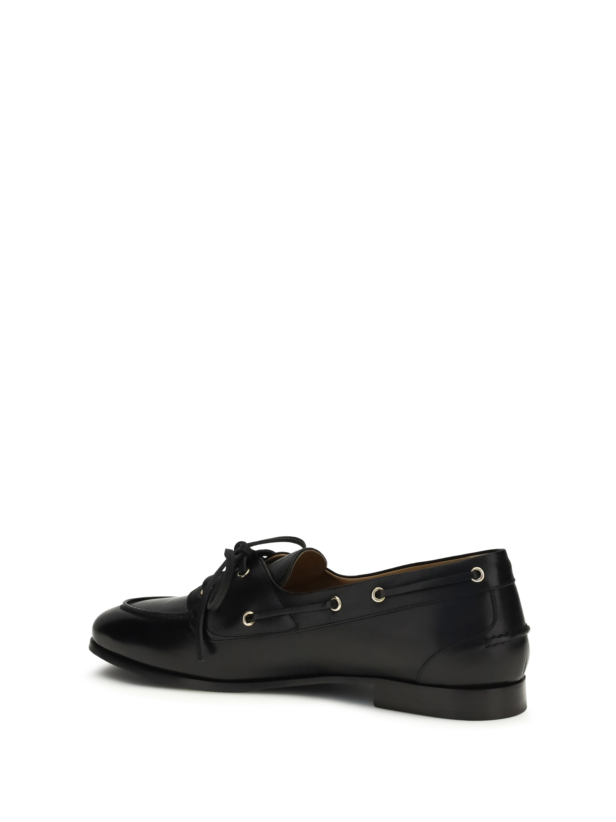 Plume leather Loafers